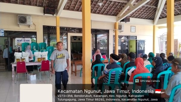 Pemdes Kacangan Salurkan Bantuan Pangan Pemerintah kepada 241 KPM